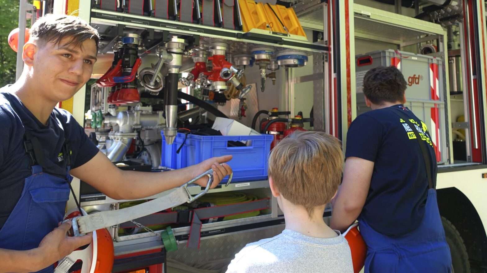 Feuerwehr-Schnuppertag