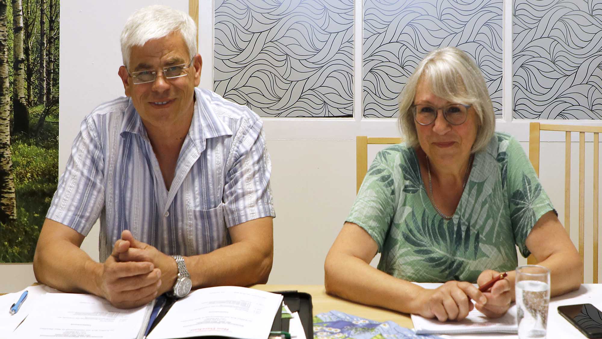 Gaby Mischke und Kai Habenicht haben das Programm ihrer neuen Wählerliste vorgestellt