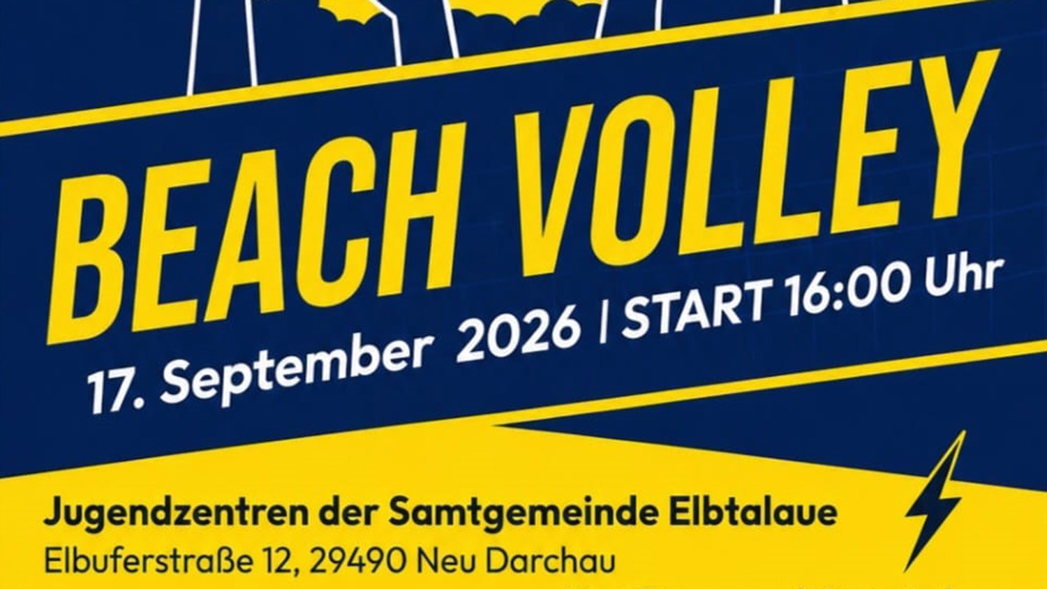 Beach Volley im JuZe